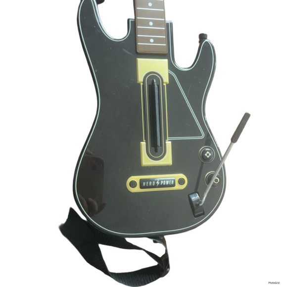 ✨Excellent✨Activision Guitar Hero Power Wireless Controller XBOX360 PS3 Black - Picture 3 of 5